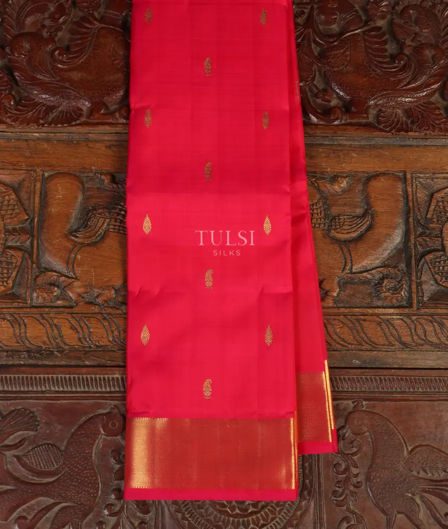 Magenta Kanjivaram Silk Saree T501140-image