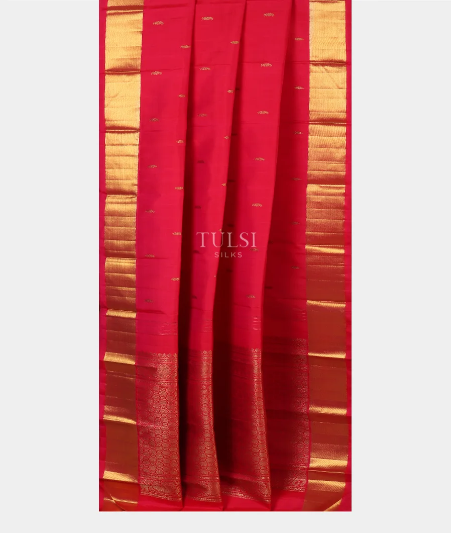 Magenta Kanjivaram Silk Saree T5011402