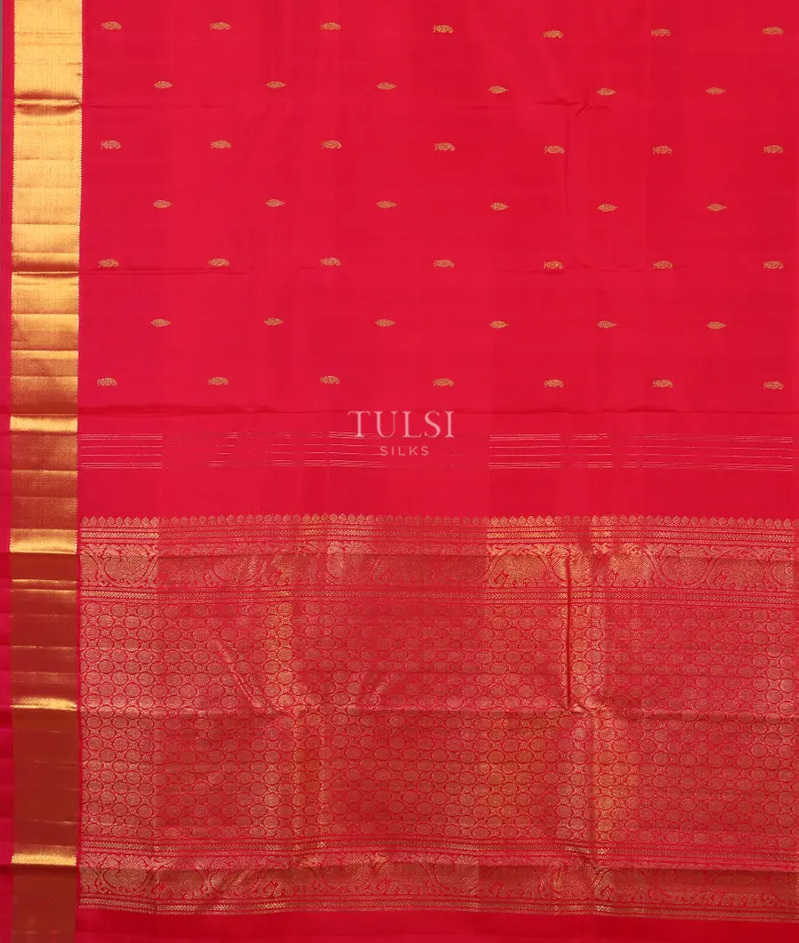 Magenta Kanjivaram Silk Saree T5011404