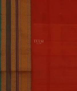 Red Silk Cotton Saree T5053763