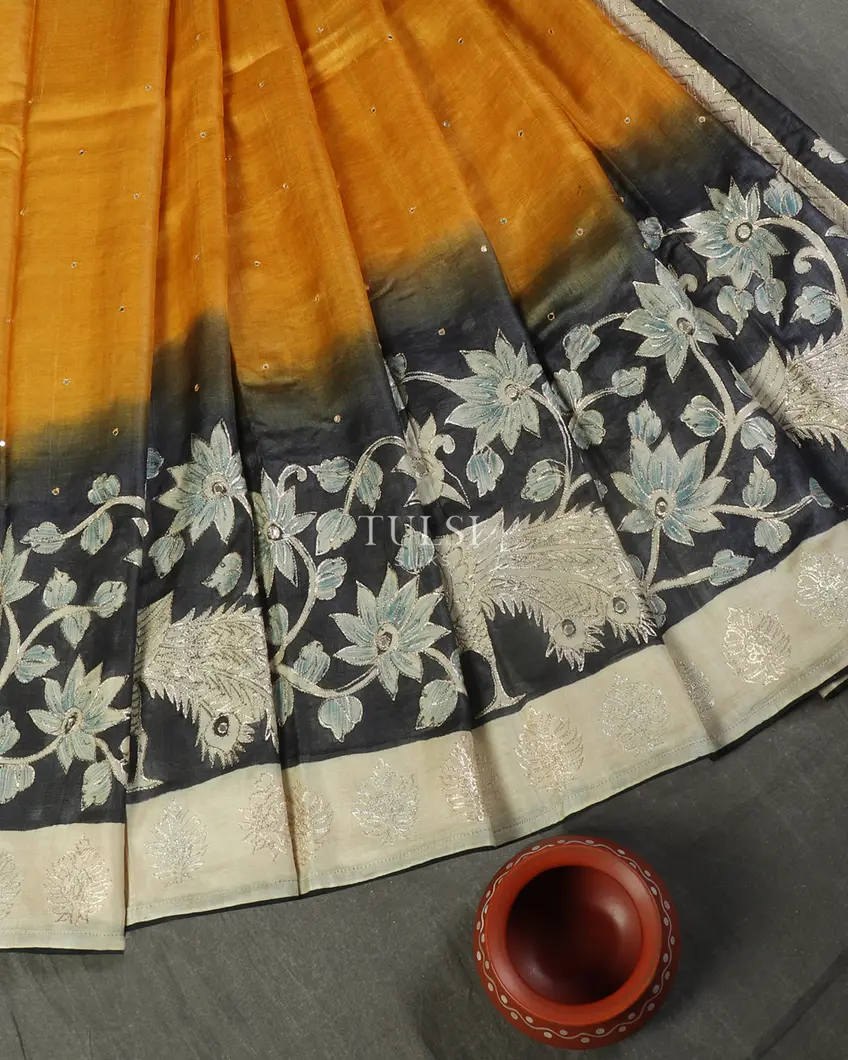 yellow-tussar-embroidery-saree-t521557-t521557-b