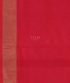 Pinkish Organe Ikat Silk Saree T3571853