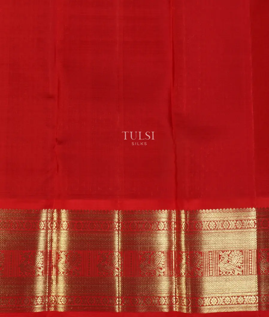 Purple  Kanjivaram Silk Kids Pavadai T4828652