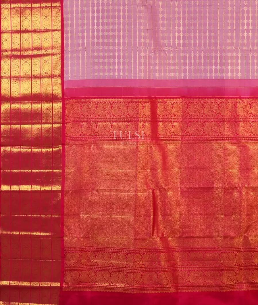 Lavender Kanjivaram Silk Saree T5073904