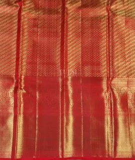 Grey Tissue Kanjivaram Silk Pavadai T4609332