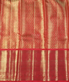 Gold Tissue Kanjivaram Silk Pavadai T4902892