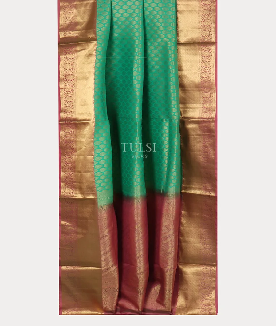 Green Soft Silk Saree T3913472