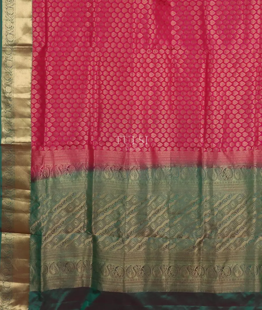 Magenta Soft Silk Saree T3858824