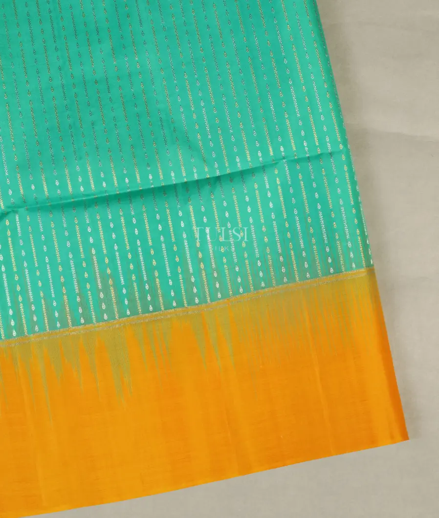 Green Soft Silk Saree T503768-image