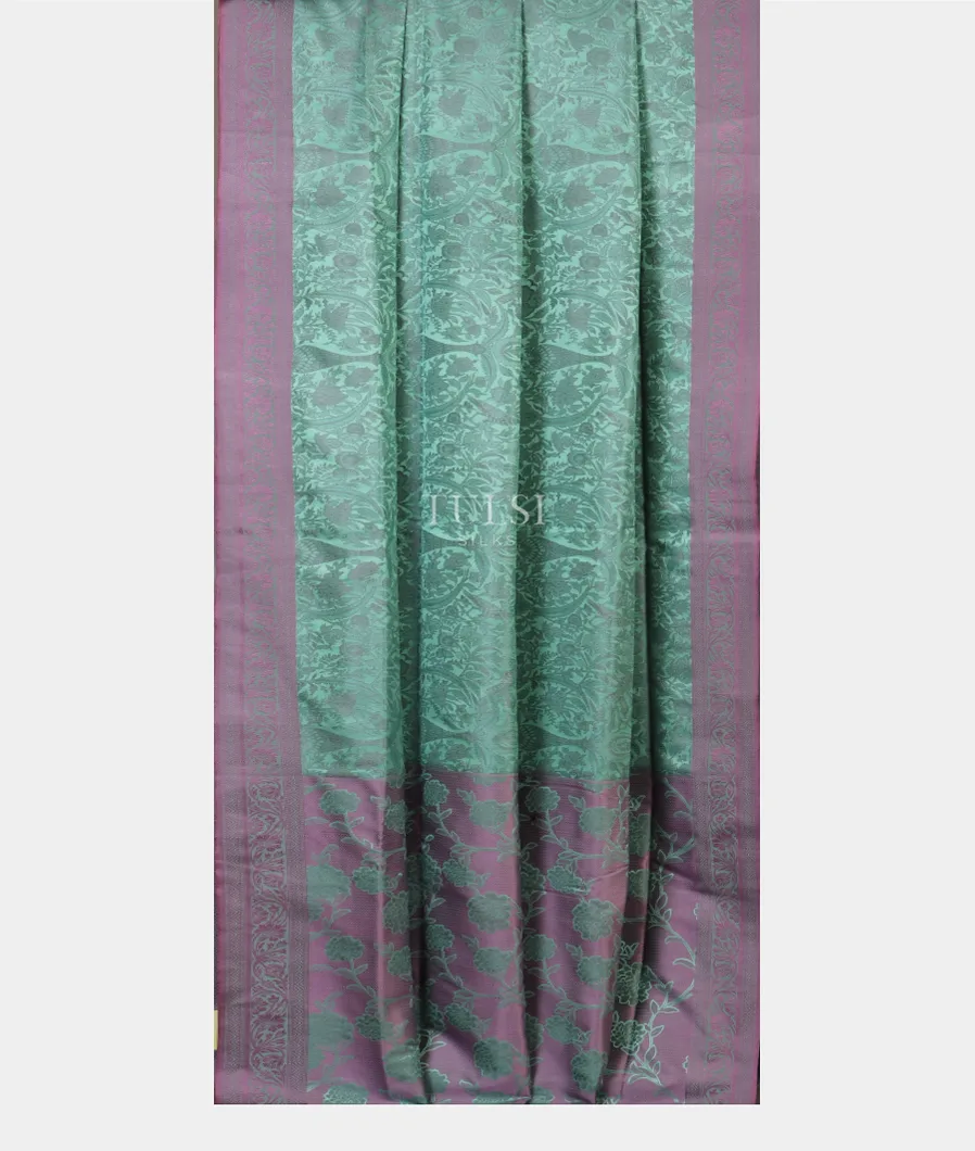 Green Soft Silk Saree T5123352