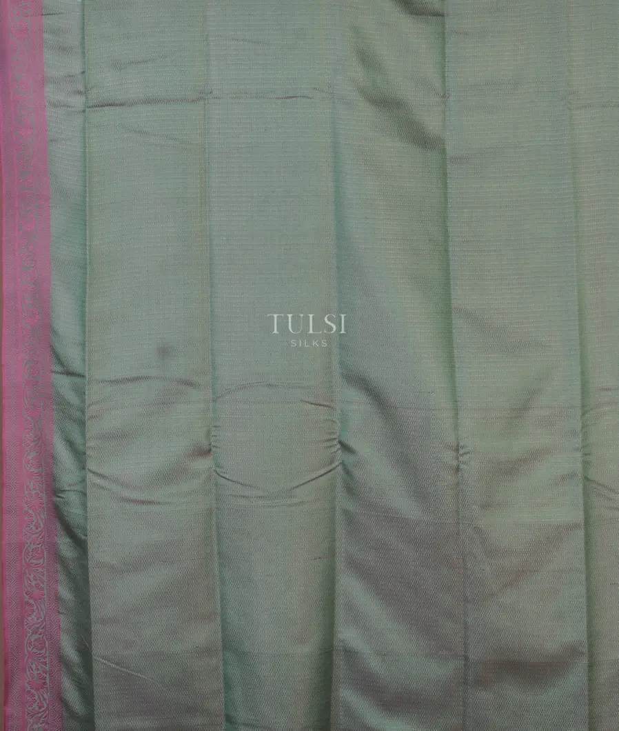 Green Soft Silk Saree T5123353