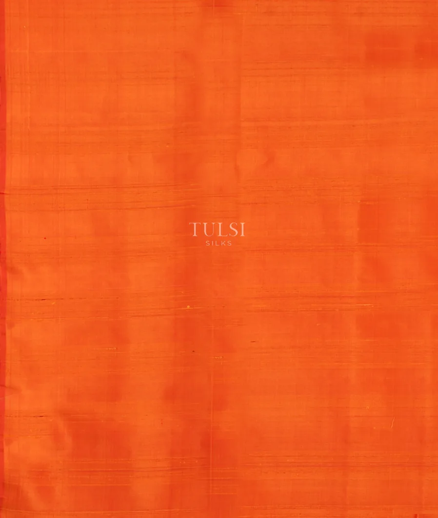 Orange Soft Silk Saree T5036363
