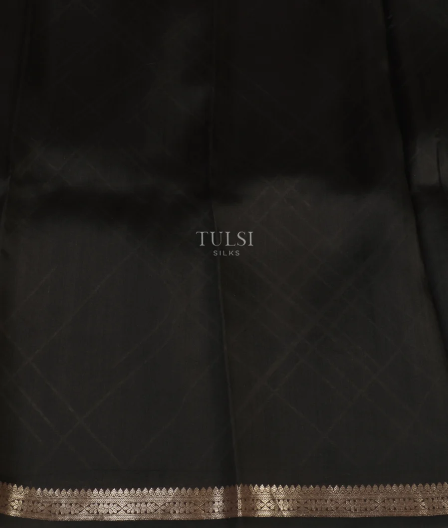 Black Kora Organza Printed Saree T5160133