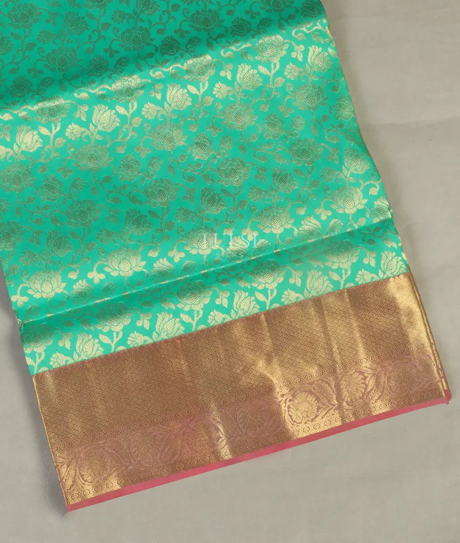 Green Soft Silk Saree T391349-image