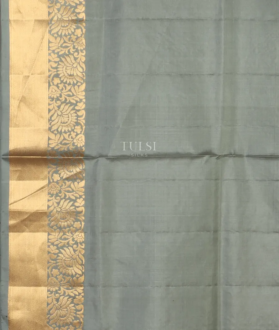 Blue Soft Silk Saree T4601653