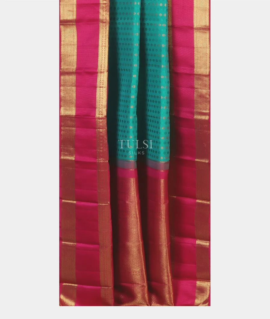 Blue Kanjivaram Silk Saree T2421002