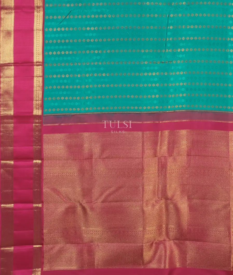 Blue Kanjivaram Silk Saree T2421004