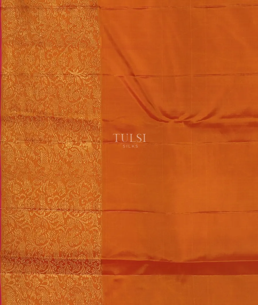 Brown Kanjivaram Silk Saree T4371943