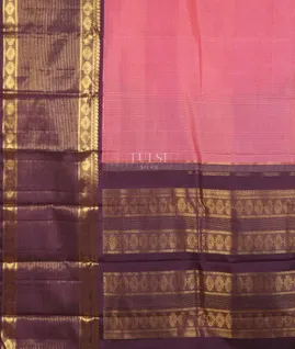 Pink Kanjivaram Silk Saree T3987184