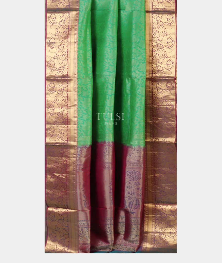 Light Green Soft Silk Saree T4541752