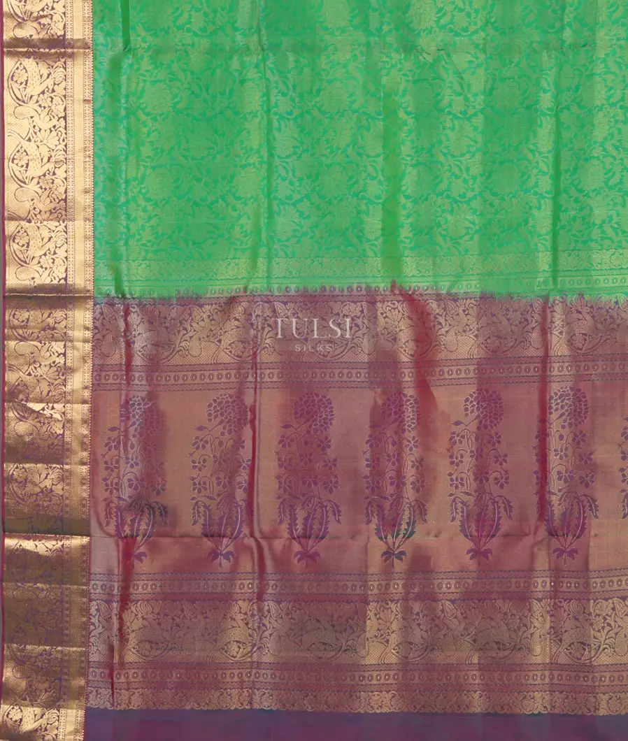 Light Green Soft Silk Saree T4541754
