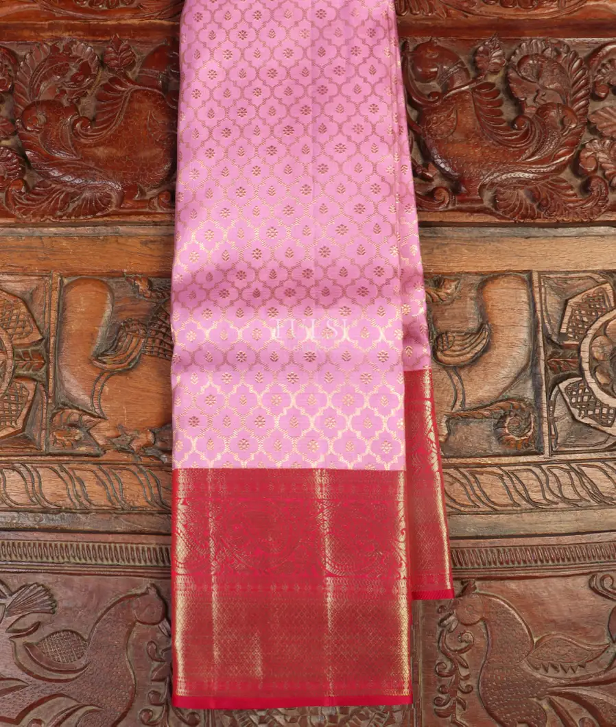 Lavender Kanjivaram Silk Saree T504356-image