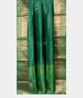 Green Soft Silk Saree T4541722