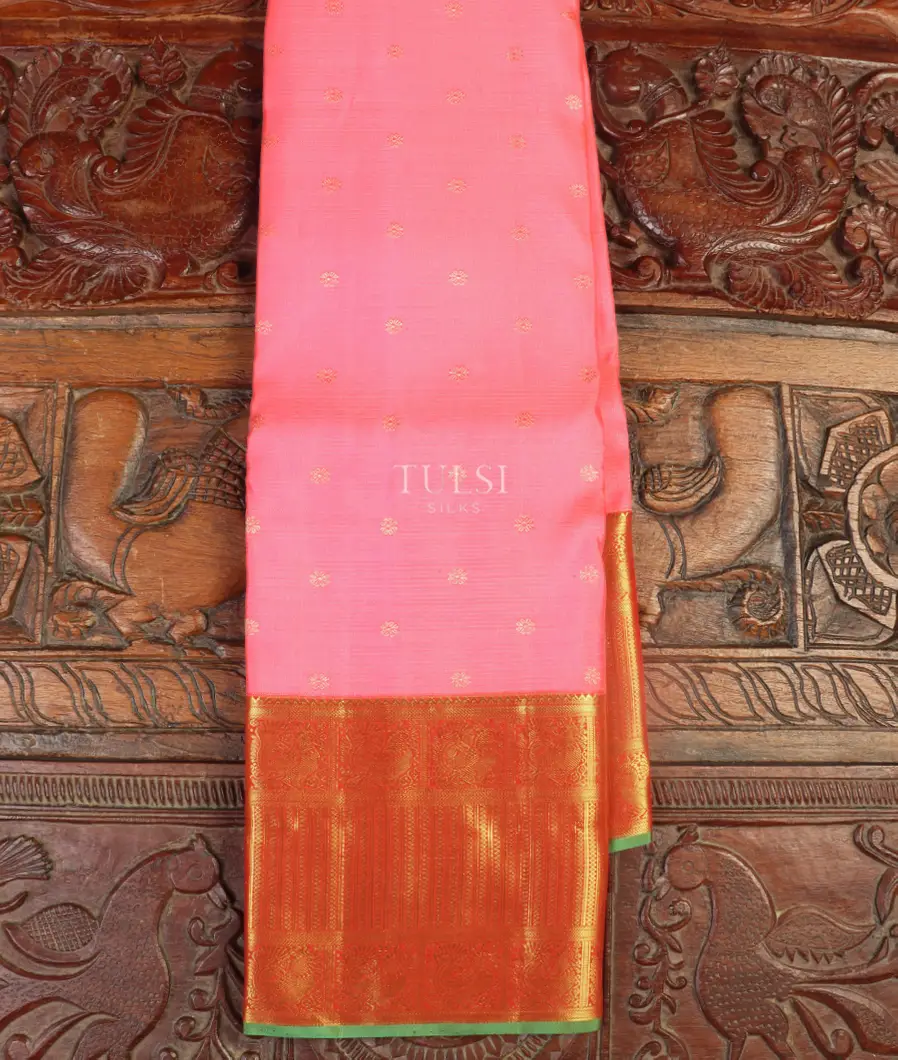 Pink Kanjivaram Silk Saree T397626-image