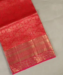Red Soft Silk Saree T3955861