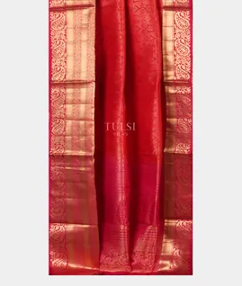 Red Soft Silk Saree T3955862