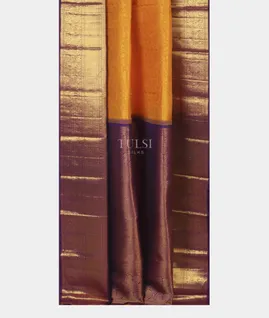 Yellow Kanjivaram Silk Saree T5087552