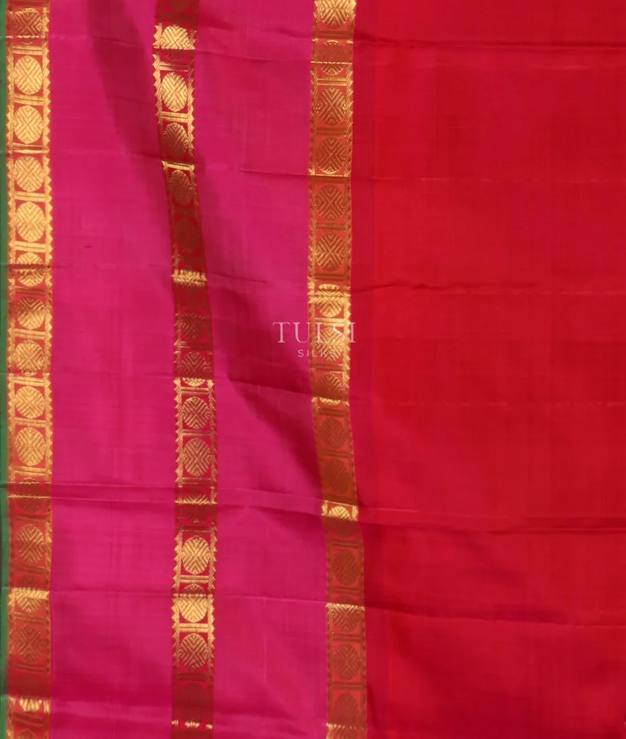 Midnight Blue Kanjivaram Silk Saree T3437293