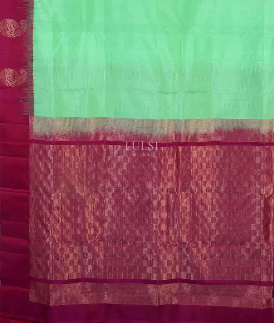 Light Green  Soft Silk Saree T950044