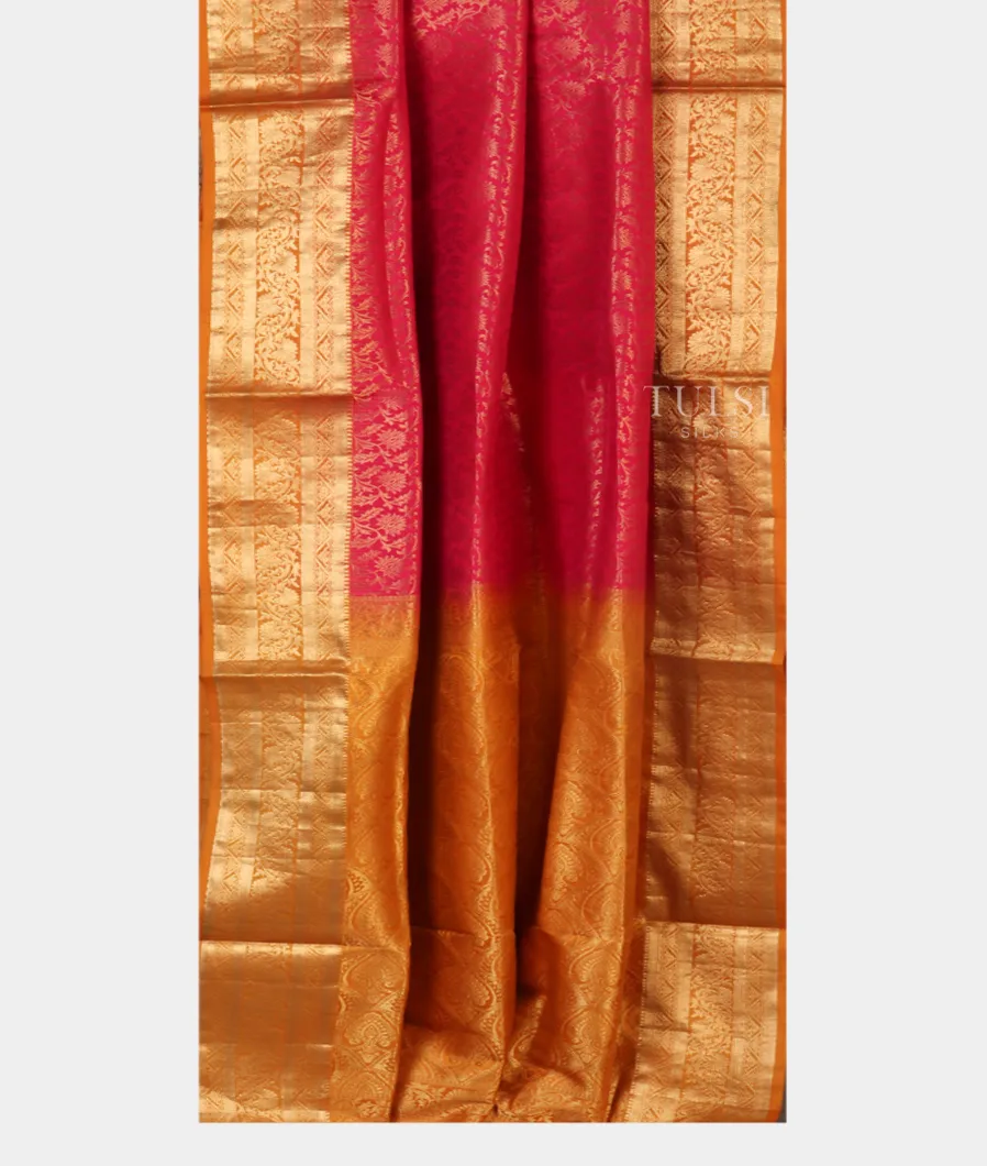 Magenta  Soft Silk Saree T3943762