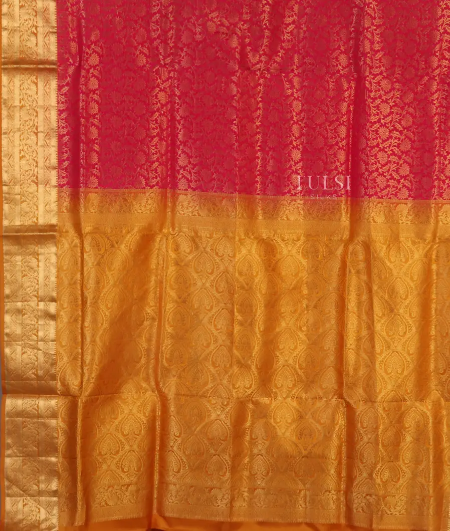 Magenta  Soft Silk Saree T3943764
