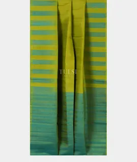 Green Soft Silk Saree T5036372