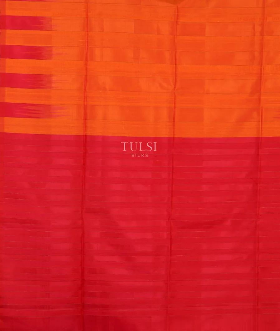 Peach Soft Silk Saree T5036454