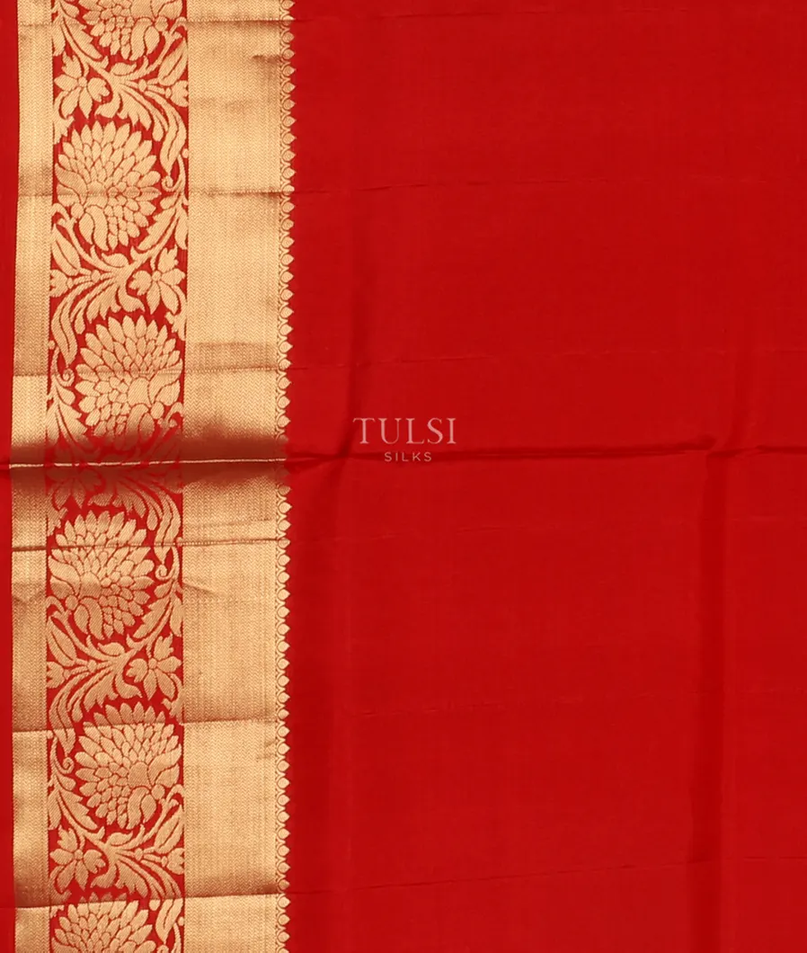 Magenta Soft Silk Saree T4090363