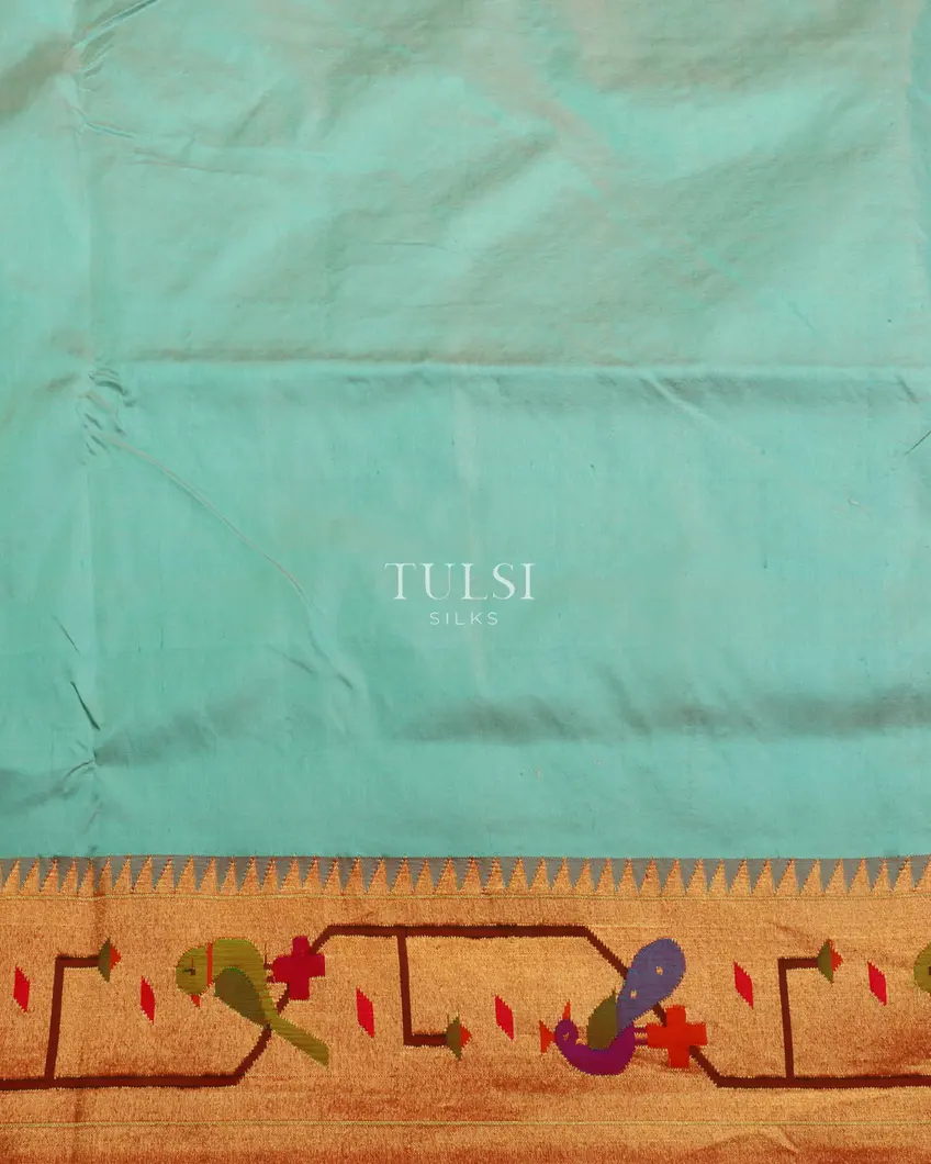 Blue Paithani Silk Saree T5066193