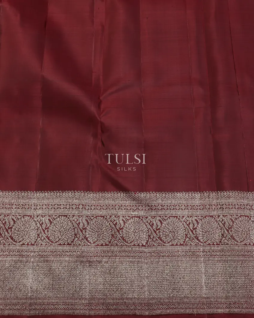 Maroon Kanjivaram Silk Saree T5156203