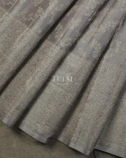 Grey Kanjivaram Silk Saree T5156324