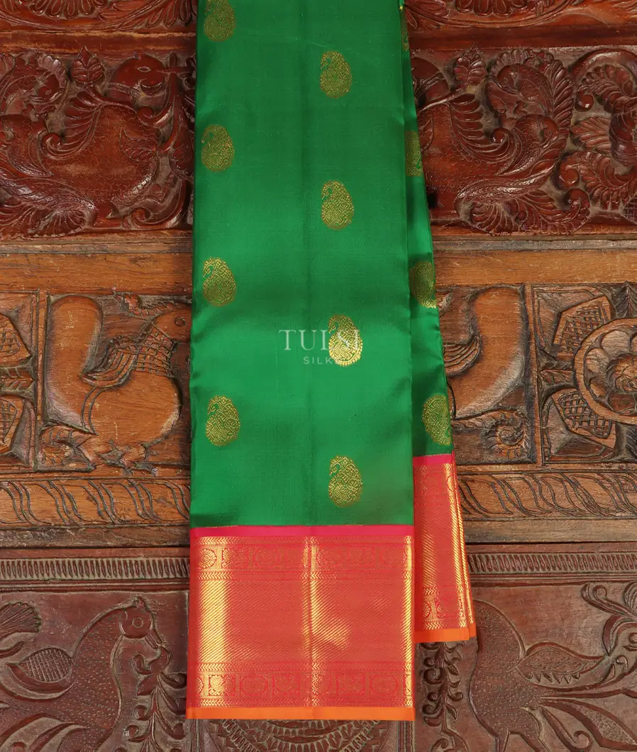 Green Kanjivaram Silk Saree T515923-image