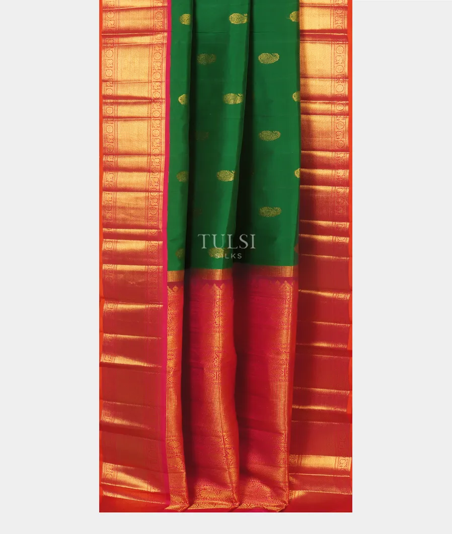 Green Kanjivaram Silk Saree T5159232