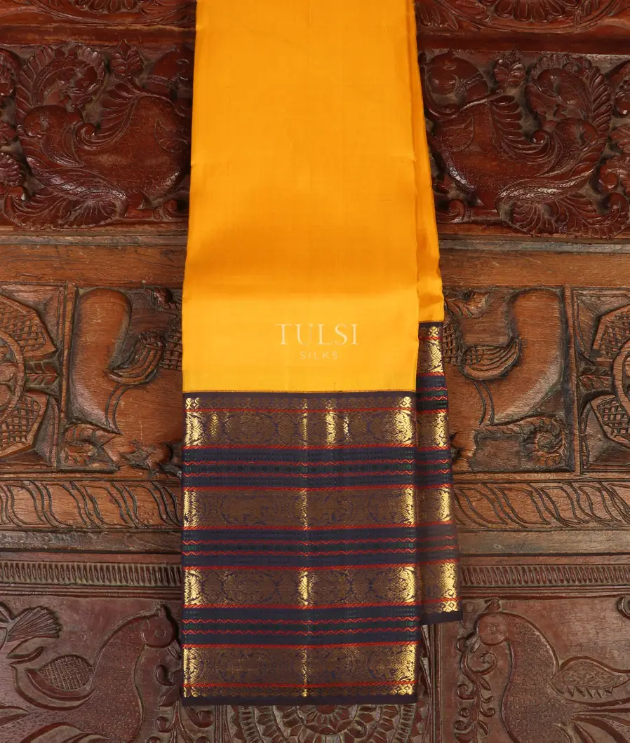 Yellow Kanjivaram Silk Saree T515285-image