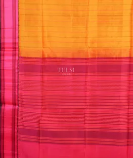Yellow Silk Cotton Saree T5181894