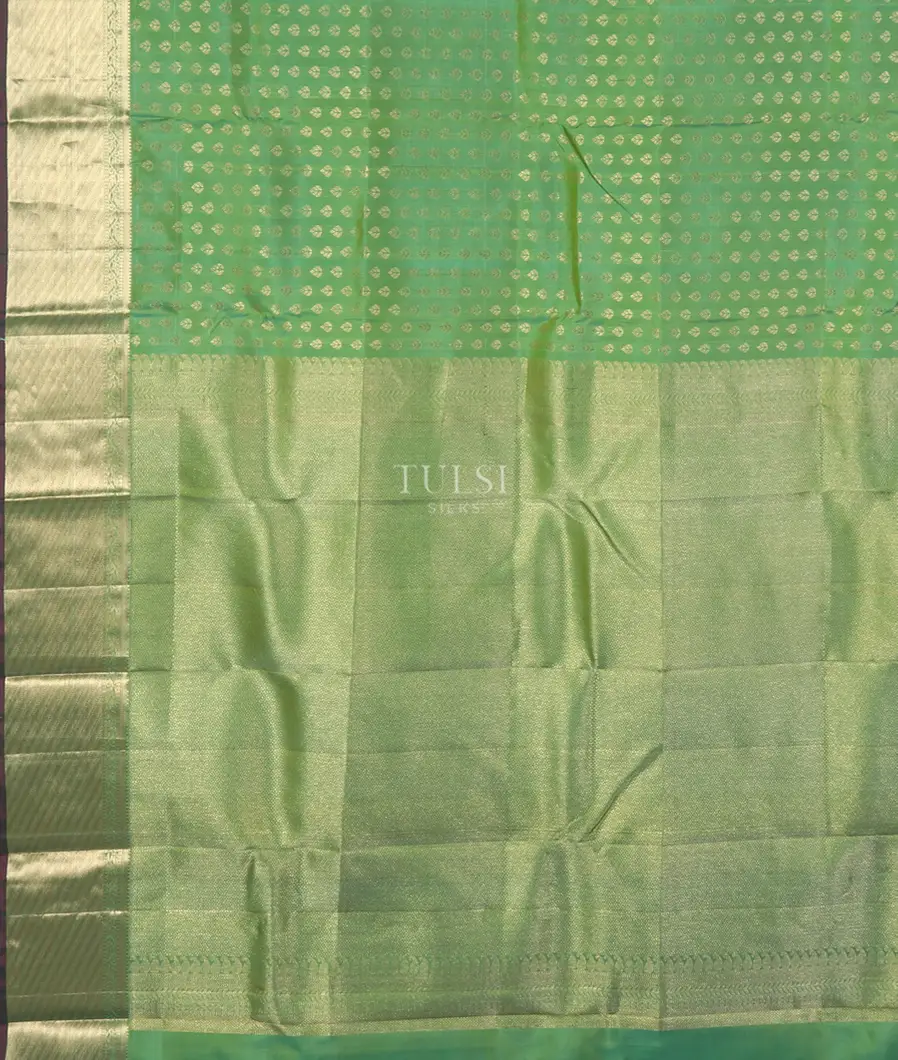 Green Kanjivaram Silk Saree T5103234