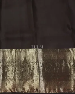Black Printed Kanjivaram Silk Saree T4824393