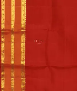 Yellow Kanjivaram Silk Saree T5140813