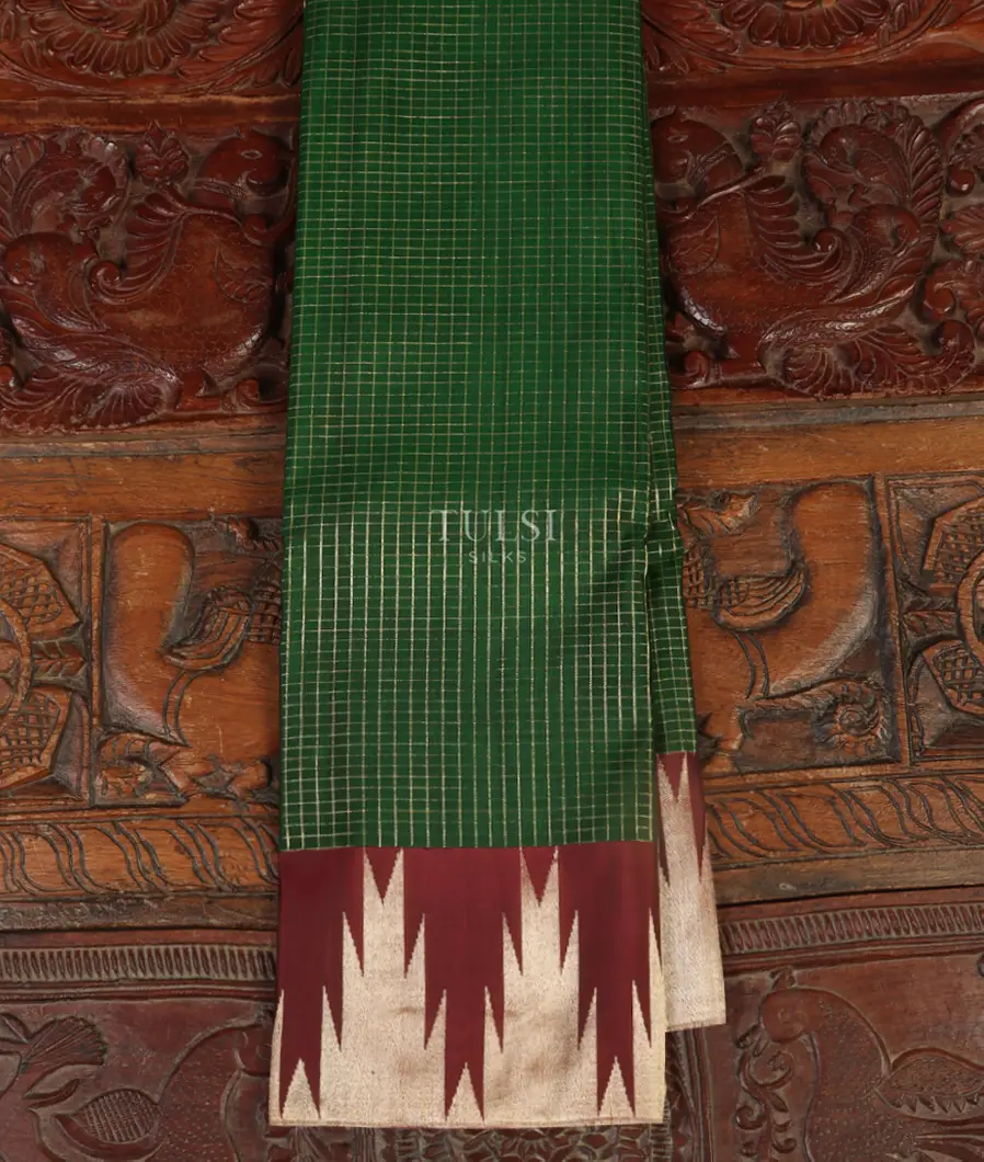 Green Kanjivaram Silk Saree T466198-image