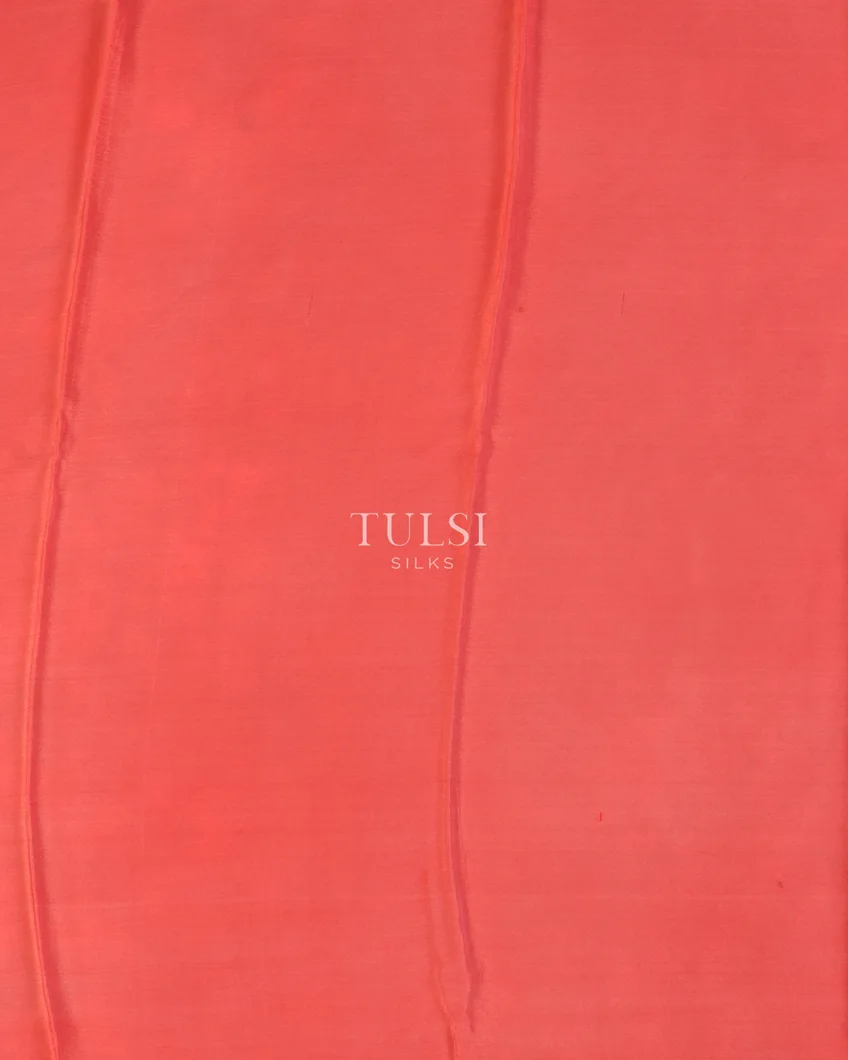 White Crinkle Crepe Silk Saree T5170243